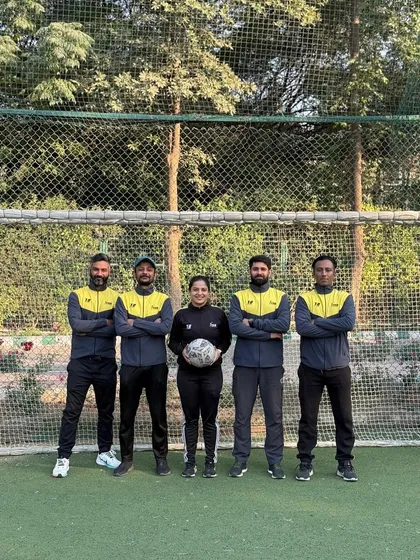 Our coaching team, led by our founder. We are a team dedicated to creating a pathway for the next generation of players and coaches, building on a foundation of real-world experience.