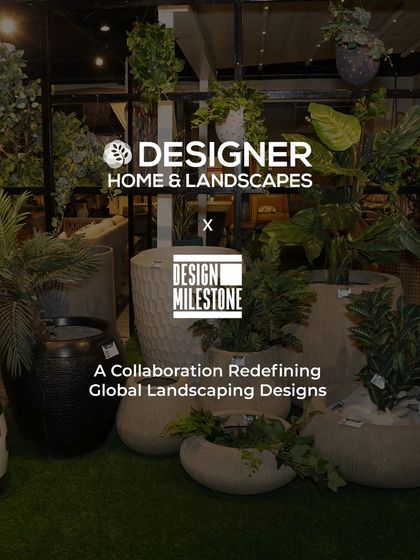 Announcing our collaboration with Design Milestone, an event that is redefining global landscaping designs.