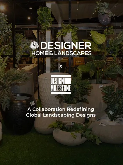 Announcing our collaboration with Design Milestone, an event that is redefining global landscaping designs.