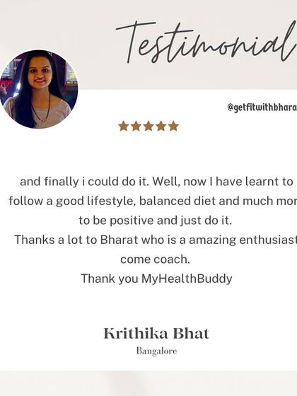 I'm happy to be called an amazing enthusiast and coach. Helping clients learn to follow a good lifestyle is the goal.