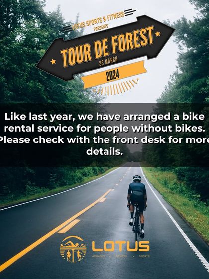 Lotus Sports and Fitness - Group Fitness Classes Tour de Forest Cycle Rally photo 29