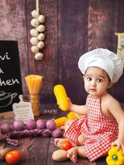 Prerna - Cakesmash & First Birthday Photography Little Chefs in the Kitchen photo 7