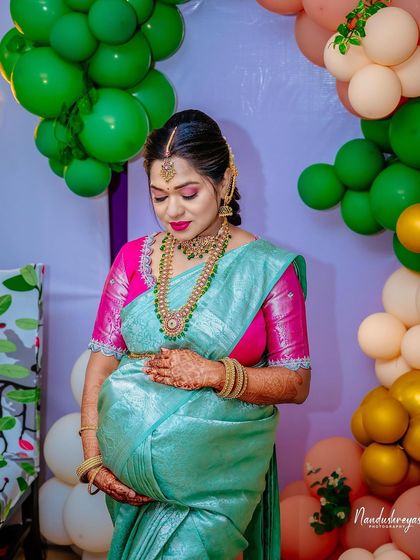A duplicate of 144, this contemplative pose is a beautiful contrast to the joyful energy of the baby shower.