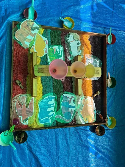 This is a collection of additional photos from my events. They show more of the setups, materials, and happy children in action.