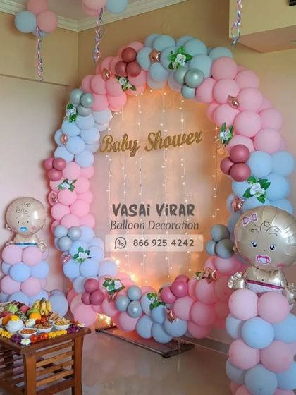 Baby Shower and Dohale Jevan Setups photo 14