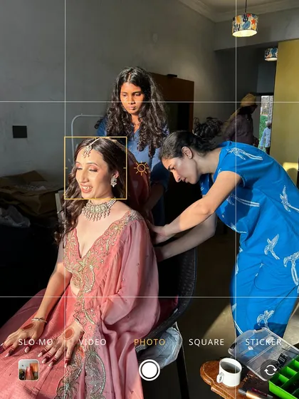 We are with you every step of the way. From the initial concept to the final touches on your wedding day, we provide hands-on support. We coordinate with your hair, makeup, and photo teams to ensure the vision we built together comes to life flawlessly.