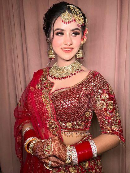 Timeless Red & Gold Brides photo 62