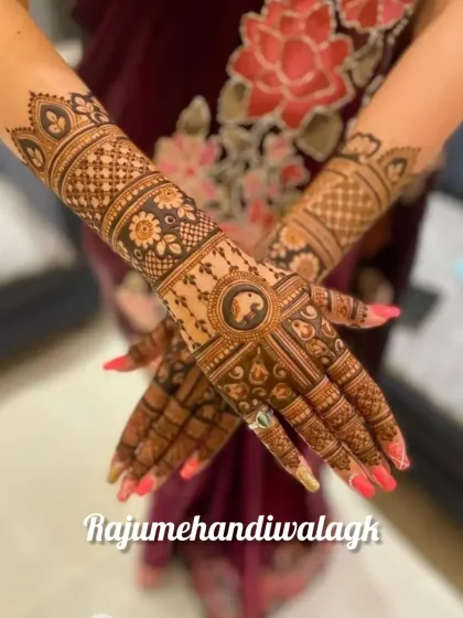 Raju Mehendi - Festive Mehendi Full-Coverage Traditional Mehendi photo 13