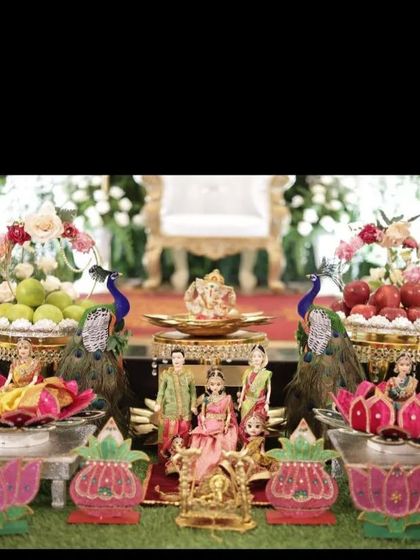 Chetana - Traditional Ceremony Decor Baby Shower (Seemantham) Setups photo 7