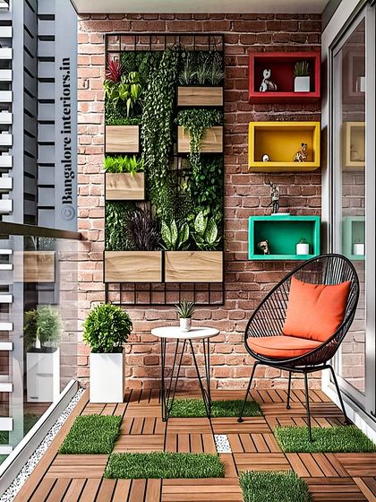 Interiors - Balcony Design & Landscaping Lush Green Havens photo 7