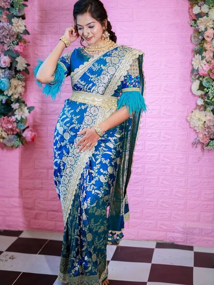 Modern & Fusion Saree Styles photo 40