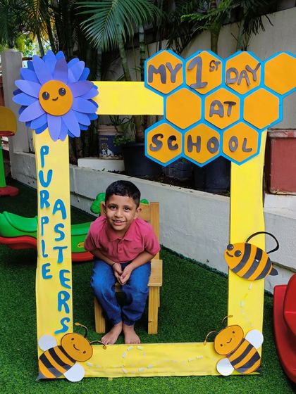 Purple Asters - Preschool & Daycare Making Memories: Special School Days photo 29