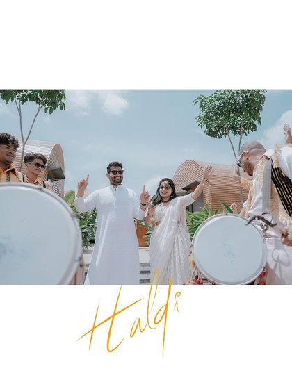 Orange Wedding Cinemas - Wedding Photography & Cinematography Vibrant Celebrations: Haldi & Mehendi photo 3