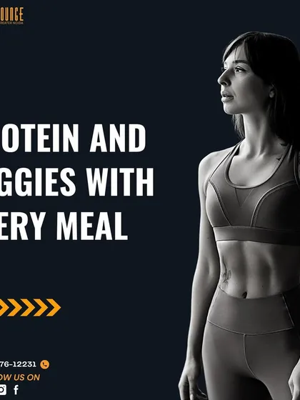 A simple but powerful rule for fat loss and muscle maintenance is to include a source of protein and a variety of vegetables with every meal. This strategy helps with satiety, muscle repair, and nutrient intake, keeping you full and energized.
