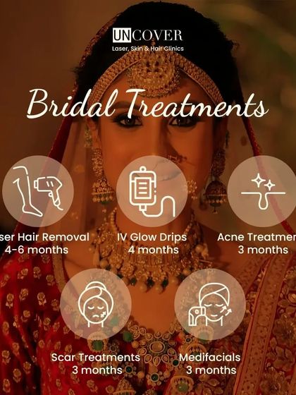 Planning for your big day? Our bridal treatment timeline helps you prepare. Start laser hair removal 4-6 months before for smooth skin on your wedding day.