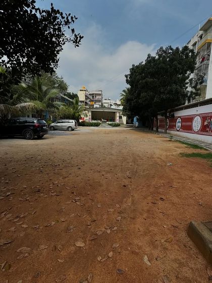 The empty ground that will soon become a golf training facility for government school children. We see potential where others see dirt, and we are committed to creating opportunities.