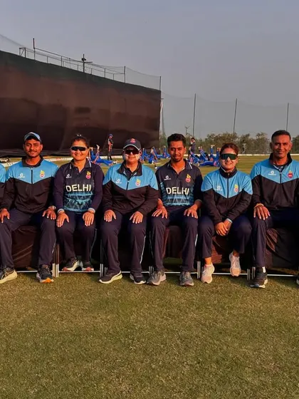The Delhi U-19 Women's support staff. We work together to provide the best possible environment for our players to succeed.