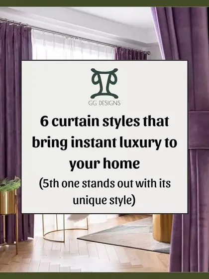 Curtains can instantly add a layer of luxury to your home. In this guide, I share six different curtain styles that can transform your space, from opulent velvets to light and airy sheers.