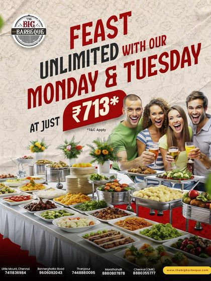 The Big Barbeque - Buffet Dining Experience Value Feasts: Our Best Deals photo 22