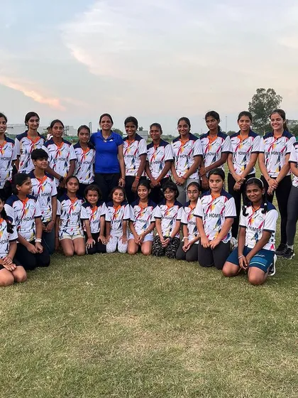 The girls' team of The Athletics Future Academy. We are proud to have a strong and growing contingent of female athletes.