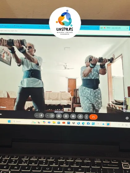 Age is no barrier to getting stronger. I am honored to train this inspiring 80-year-old couple online, helping them build strength and vitality from the comfort of their home. My programs are customized for seniors to improve balance, bone density, and overall well-being.