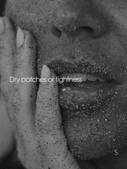 Dry patches or tightness are signs of a compromised skin barrier. Our rituals focus on repairing and strengthening this barrier for long-term health.