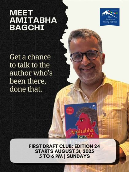 In our expert sessions, you get the chance to talk to authors who have been there and done that. Amitabha Bagchi is one such expert, ready to share his insights on craft and the writing life.