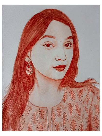 Sharan Ediga - Custom Portrait Art Blood Portraits: Your Story in Art photo 72