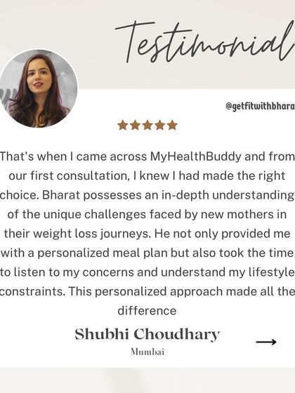 Shubhi knew she made the right choice after our first consultation. She felt I had an in-depth understanding of the unique challenges faced by new mothers.