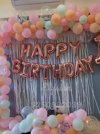 Elysian Party Planner - Birthday Party Decoration Intimate At-Home & Room Decorations photo 3