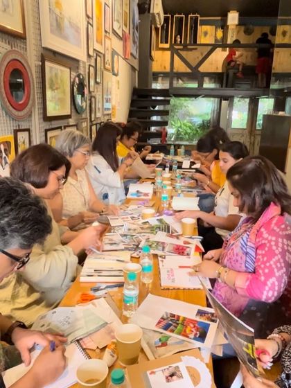 My trip to Chandigarh for a workshop was so special. It was a chance to connect with amazing people, share our creativity, and make beautiful memories. Thank you for being a part of my journey.