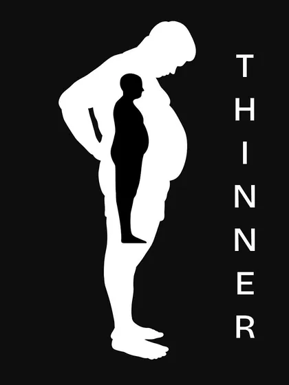 The definition of "fitter" or "thinner" is personal. This image represents the transformation that happens from the inside out. My goal is to help you uncover the stronger, healthier version of yourself.