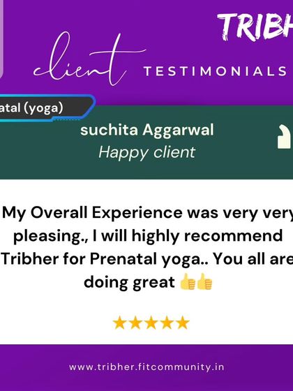 Thank you for the high recommendation, Suchita. We are so pleased you had a great experience with our prenatal yoga program and that our team made you feel supported.