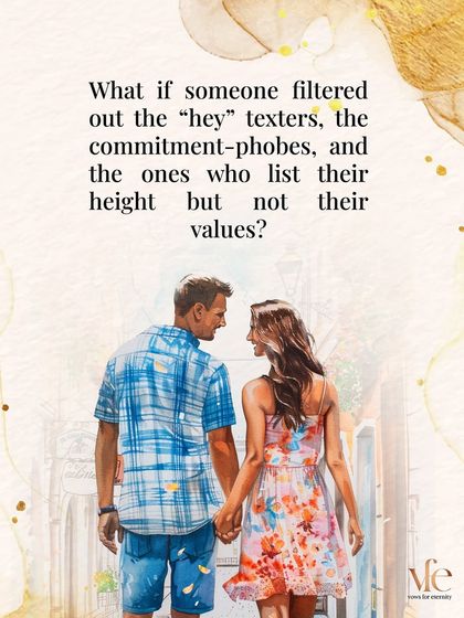 What if someone filtered out the "hey" texters and commitment-phobes for you? That is the essence of my service: connecting you with people who list their values, not just their height.