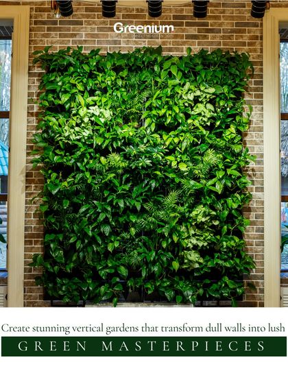 Greenium - Interior Plantscaping & Decor Custom Green Walls photo 18