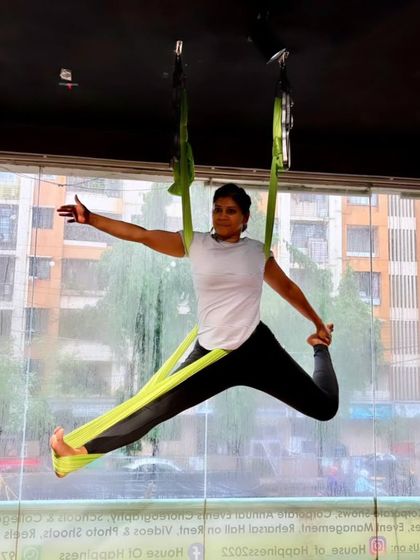 I remember learning this cross-back pose last year. It takes a lot of practice to get the wrap right, but it's a beautiful expression of strength and flexibility.