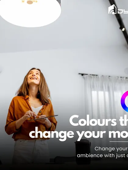 Colors can change your mood, and I make it easy to do. With a simple touch, you can change your room's lighting to be energizing, calming, or anything in between.