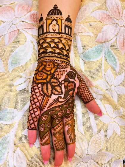 Ashok Mehandi Art - Bridal Mehndi Royal & Architectural Mehndi photo 4