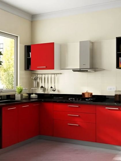 Modular Kitchen - Modular Kitchen Design & Installation Bold & Colorful Kitchens photo 8