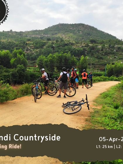 Our 'Nandi Countryside' evening ride is perfect for escaping the summer heat. We meet in the afternoon and ride on beautiful backcountry roads as the sun sets.
