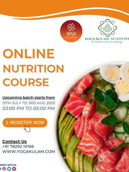 YogaKulam - Online Nutrition & Diet Planning Course What You'll Learn: Course Curriculum photo 7