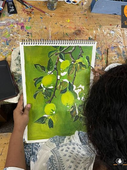 BrainArt Studio - Design College Portfolio Preparation Mastering Acrylics: Color, Light & Shadow photo 23