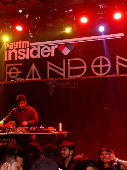 Behind the decks at Fandom, one of Bangalore's legendary live music venues. I thrive on reading the room and connecting with the crowd, ensuring the music is always on point for the party animals of our city.