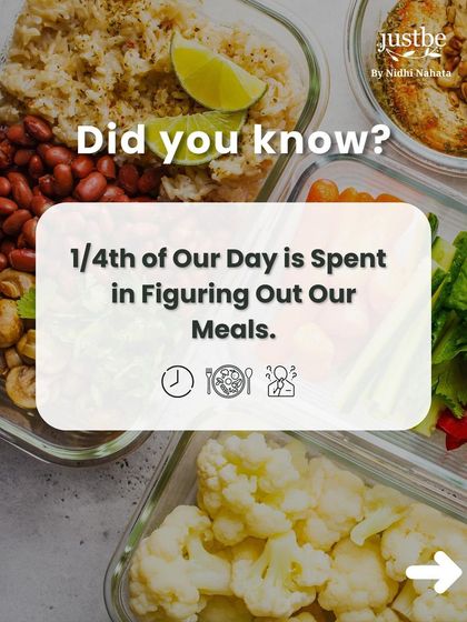 Did you know we spend a significant part of our day just figuring out what to eat? Our meal subscription service is designed to give you that time back while ensuring you are nourished with the best food.