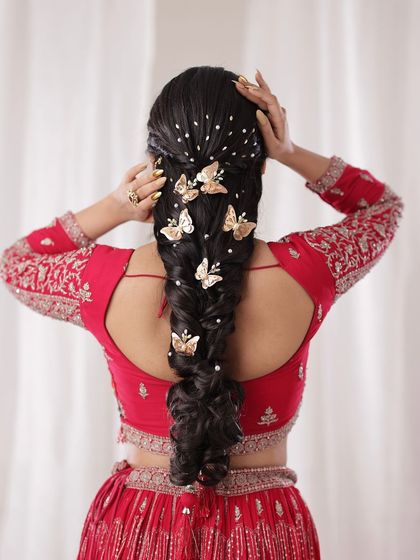 Bhavya Achar - Bridal & Occasion Styling Modern & Fusion Braids photo 36