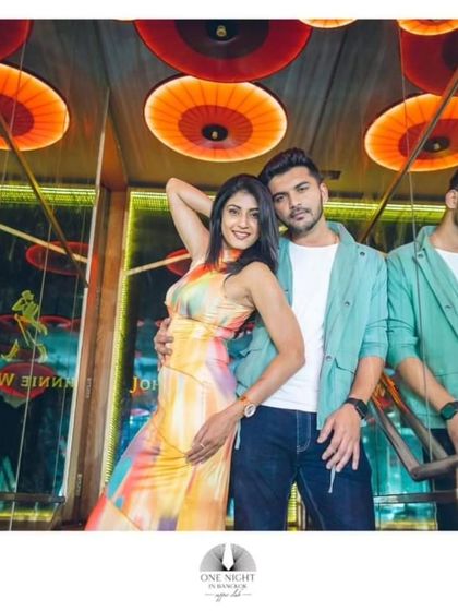 The stylish crowd at my retro night. People love dressing up and getting into the throwback spirit.