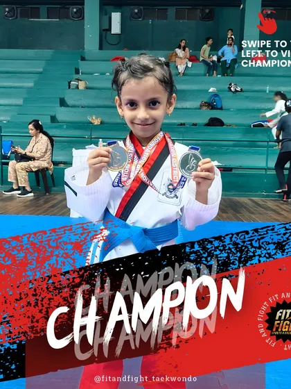 Every champion starts with a dream. We celebrate every victory, big or small, like this one at the Stairs Mumbai District Taekwondo Competition. We build confidence from the very first medal.