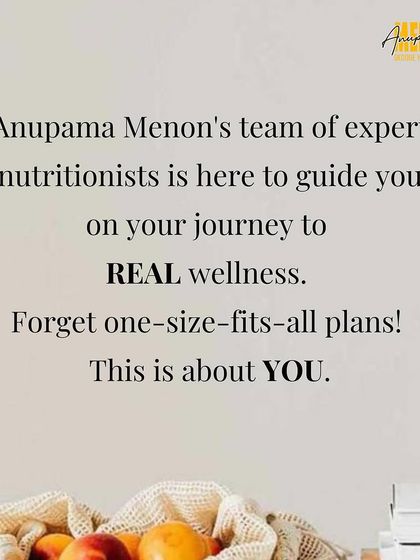 My team of expert nutritionists is here to guide you on your journey to real wellness. Forget one-size-fits-all plans.