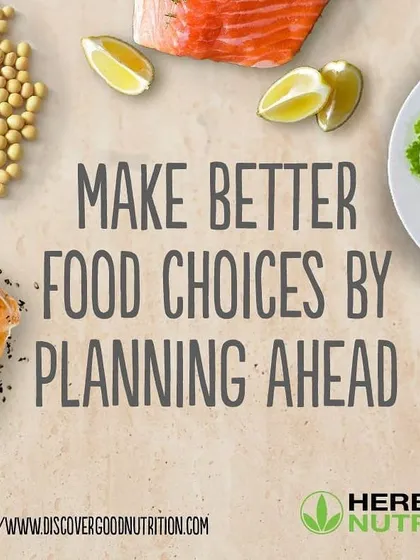 Success in nutrition often comes down to planning. We teach you how to make better food choices by thinking ahead, ensuring you always have healthy and delicious options available.
