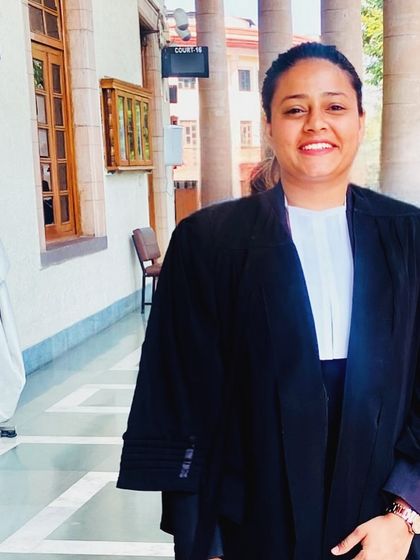 In the corridors of the Supreme Court, our place of worship. Here, we argue, we fight, and we keep our faith in the process of justice.